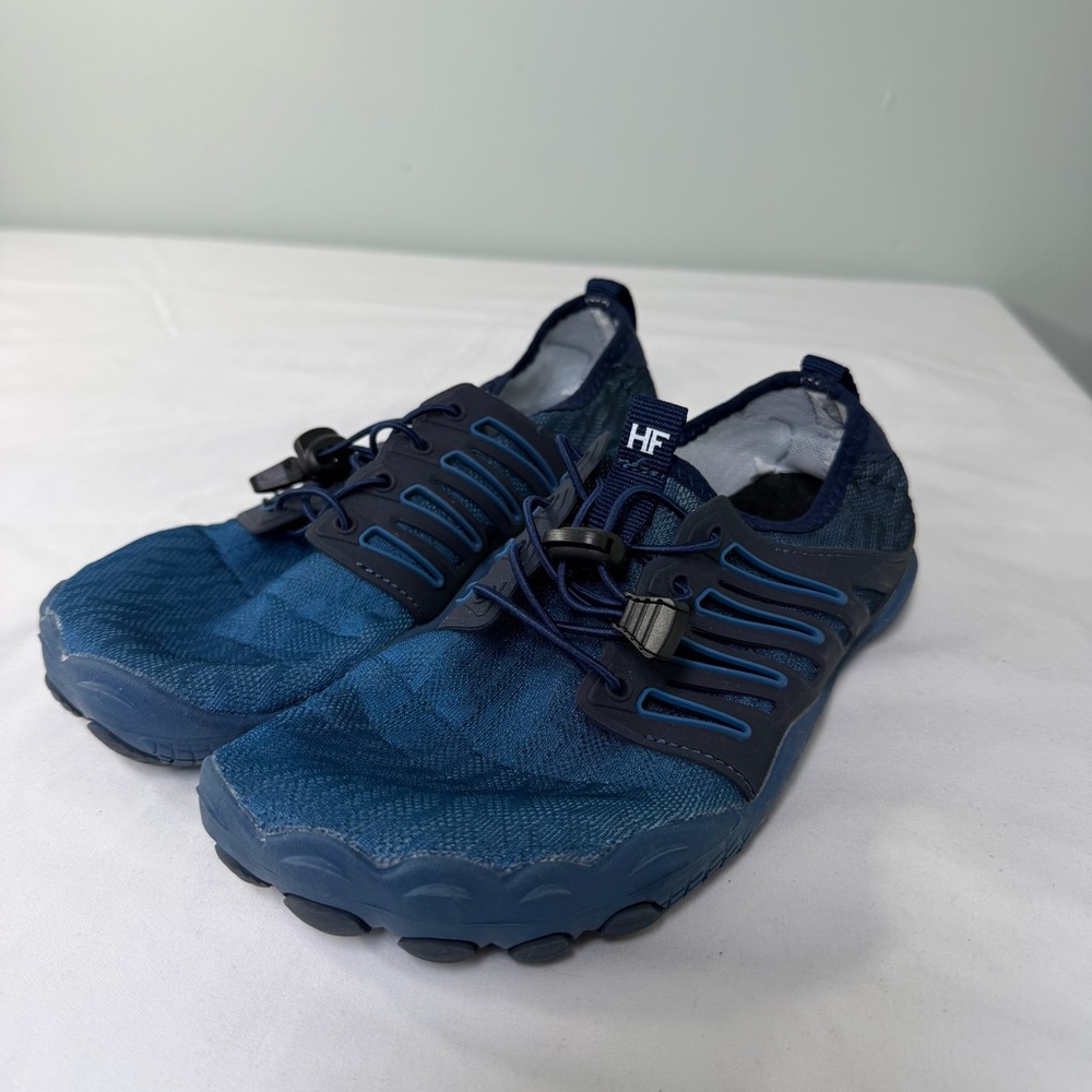 HF Barefoot Water Shoes Blue Navy Minimalist Outdoor Swimming Size 40